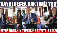 SARIYER DOĞANIN TEPKİSİNE KAYITSIZ KALMADI