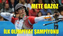 Mete Gazoz Olimpiyat Şampiyonu Oldu