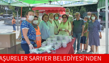 AŞURELER SARIYER BELEDİYESİ’NDEN