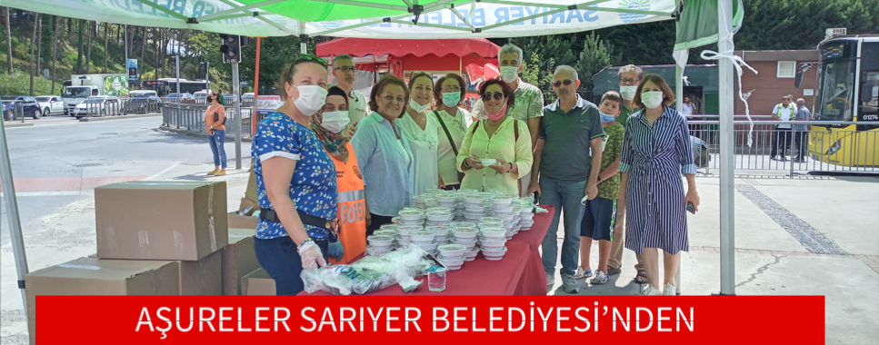 AŞURELER SARIYER BELEDİYESİ’NDEN