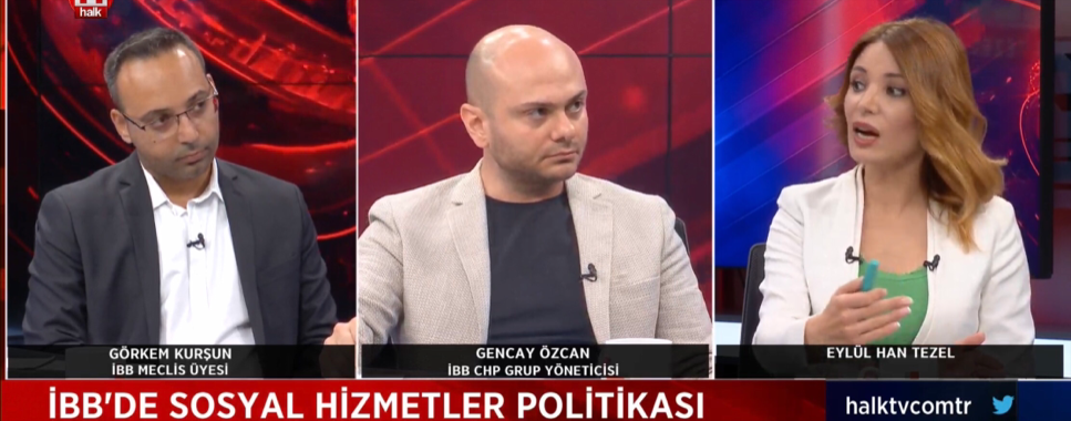 Görkem Kurşun HalkTv’ de Sel Felaketini Anlattı.