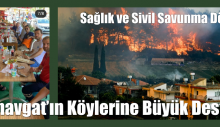 Manavgat’ın Köylerine Büyük Destek
