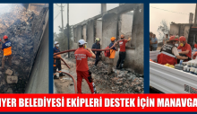 SARIYER BELEDİYESİ EKİPLERİ DESTEK İÇİN MANAVGAT’TA