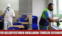 SARIYER BELEDİYESİ’NDEN OKULLARDA TEMİZLİK SEFERBERLİĞİ