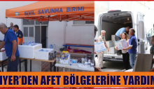 SARIYER’DEN AFET BÖLGELERİNE YARDIM ELİ