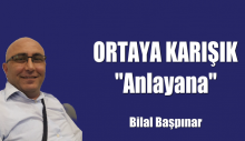 ORTAYA KARIŞIK .”Anlayana”.