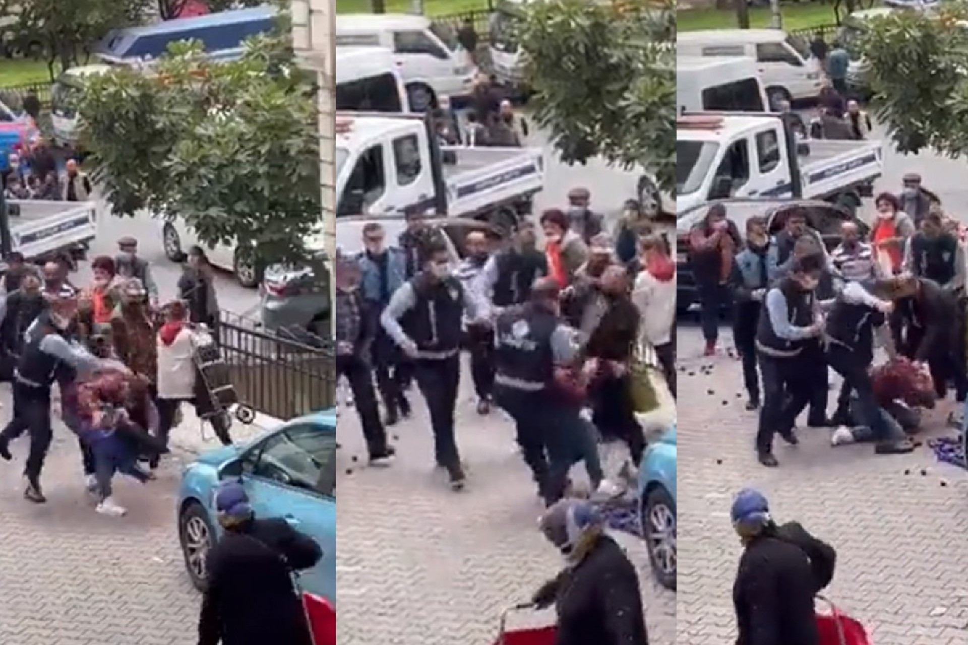 Kağıthane Belediyesi zabıtaları meyve satan genci linç ettiler