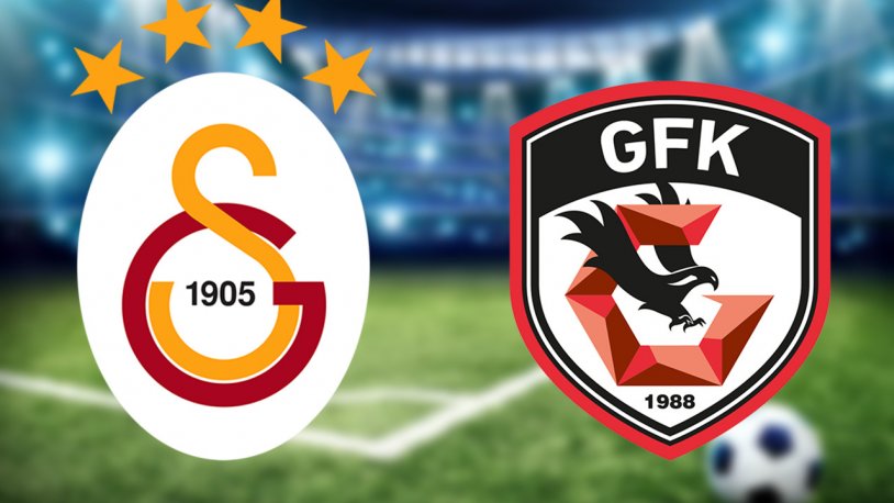 Galatasaray – Gaziantep FK karşılaşmasının ilk 11’leri