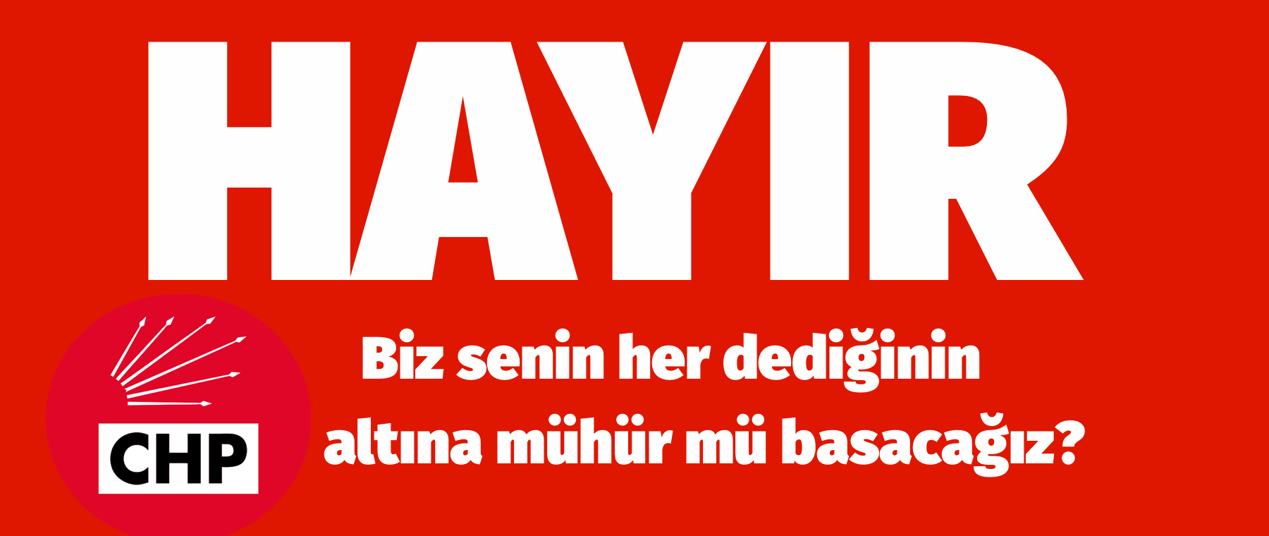 CHP, Suriye – Irak tezkeresine ‘HAYIR’ oyu verecek!