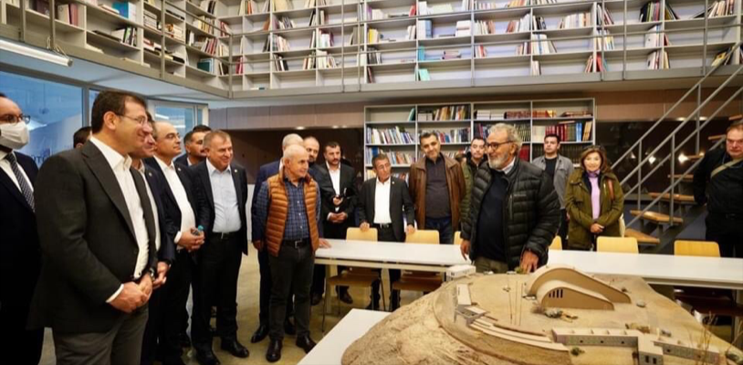 İmamoğlu, bozkırın ortasındaki ‘sanat vahası’na hayran kaldı: Hayatı değiştirmiş