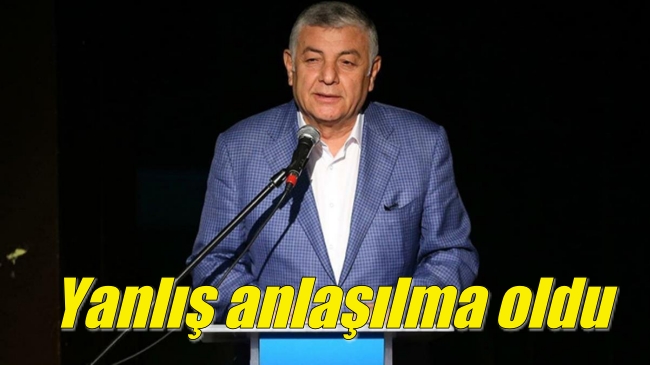 Yanlış anlaşılma oldu