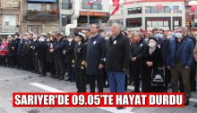 SARIYER’DE 09.05’TE HAYAT DURDU