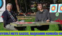 SARIYERLİ METE GAZOZ, BAŞKANIN KONUĞU OLDU