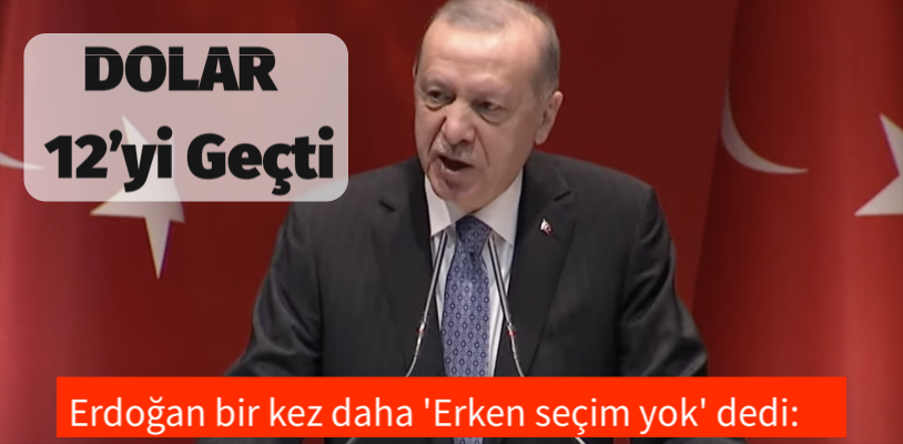Erdoğan bir kez daha ‘Erken seçim yok’ dedi: