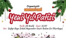 SARIYER BELEDİYESİ’NDEN YENİ YIL PATİSİ