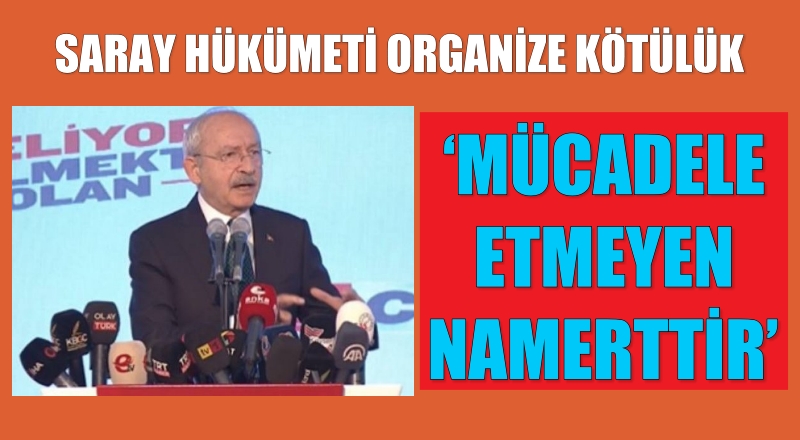 SARAY HÜKÜMETİ ORGANİZE KÖTÜLÜK