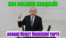 Kılıçdaroğlu’ndan asgari ücret önerisi: 384 doların karşılığı olan Türk lirasını versinler!