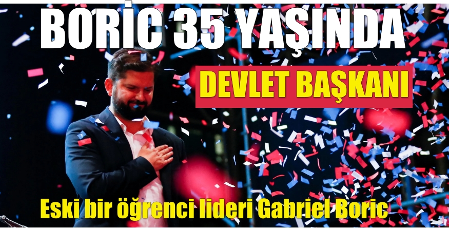 Şili’de 35 yaşındaki solcu aday devlet başkanı seçildi