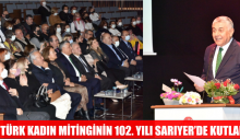 İLK TÜRK KADIN MİTİNGİNİN 102. YILI SARIYER’DE KUTLANDI