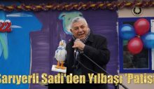 Sarıyerli Sadi’den yılbaşı ‘patisi’
