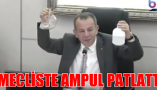 Tanju Özcan, Meclis’te ampul patlattı