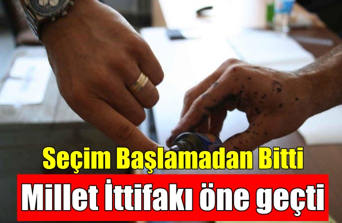 Avrasya Araştırma: Millet İttifakı öne geçti