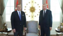 Burak Elmas Çankaya Köşküne Gitti