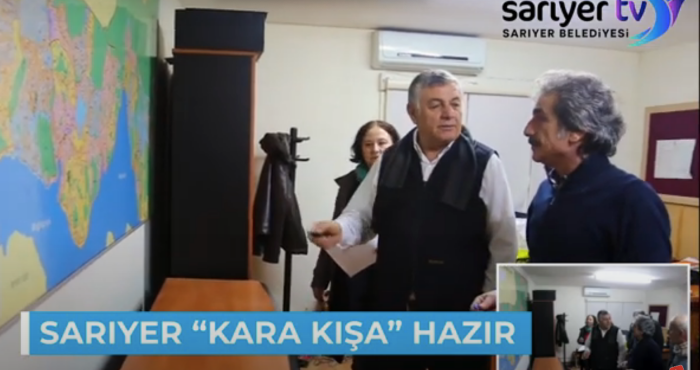 Sarıyer Belediyesi Kışa Hazır