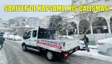 SARIYER’DE KAPSAMLI KIŞ ÇALIŞMASI