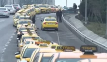 İstanbul’da ulaşım zammı – taksimetre kuyruğu