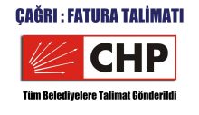CHP’de Tüm belediyelere talimat gönderildi