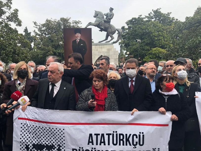 Samsun halkı Ata’sını da heykelini korur