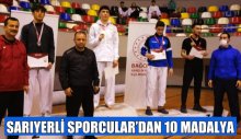 SARIYERLİ SPORCULAR’DAN 10 MADALYA