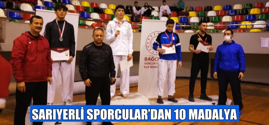 SARIYERLİ SPORCULAR’DAN 10 MADALYA
