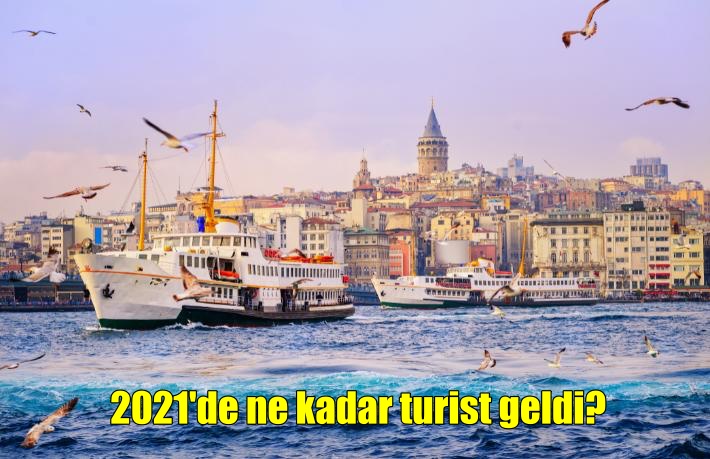 İstanbul’a 2021’de ne kadar turist geldi?