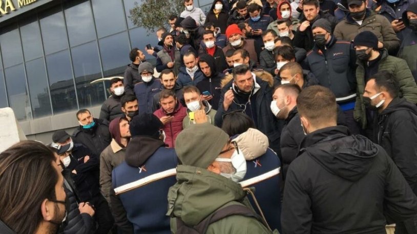 Yurtiçi Kargo çalışanları kontak kapattı!
