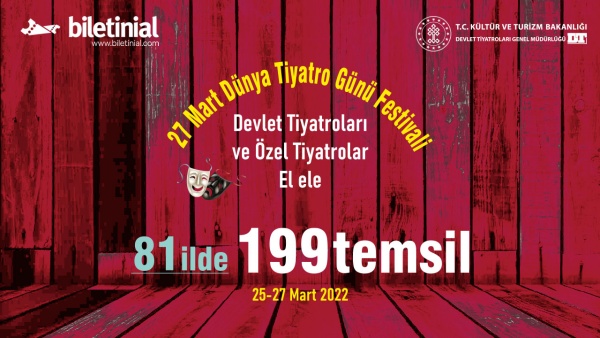 Dünya Tiyatro Günü’nü teknolojisiyle destekliyor