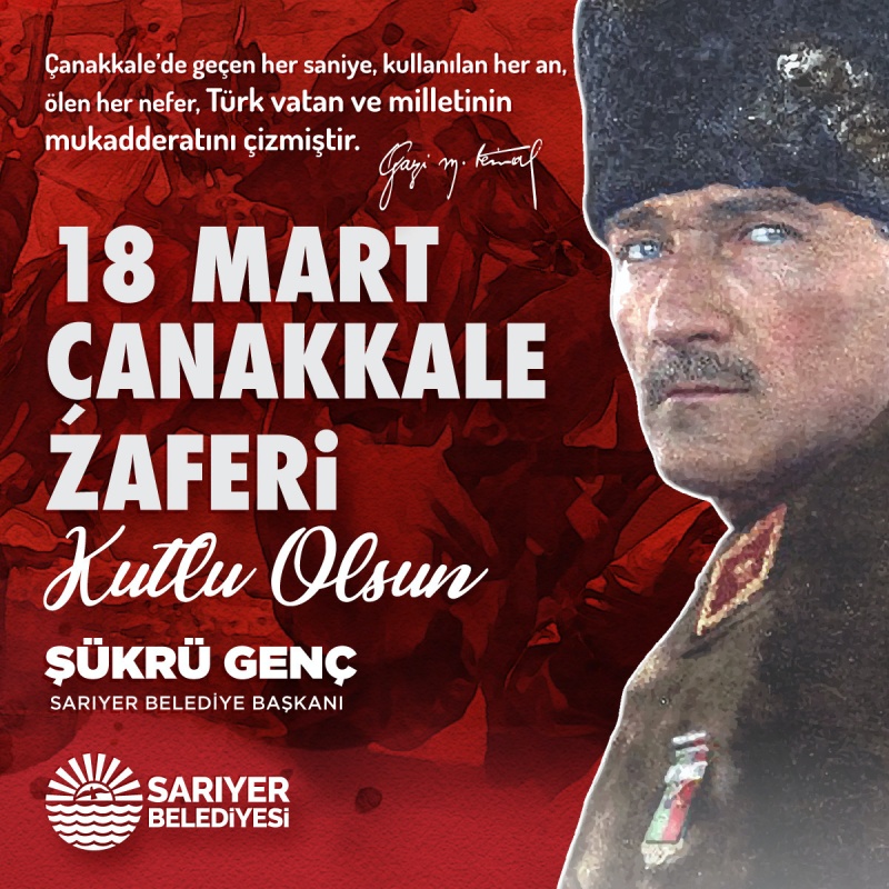 18 MART ÇANAKKALE ZAFERİ KUTLU OLSUN