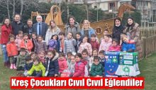 Kreş Çocukları Cıvıl Cıvıl Eğlendiler