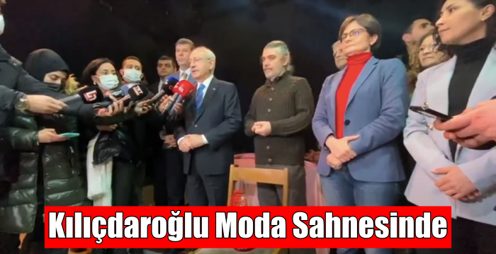 Kılıçdaroğlu Elektriği Kesilen Moda Sahnesi’nde