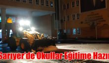 Sarıyer’de Okullar Eğitime Hazır