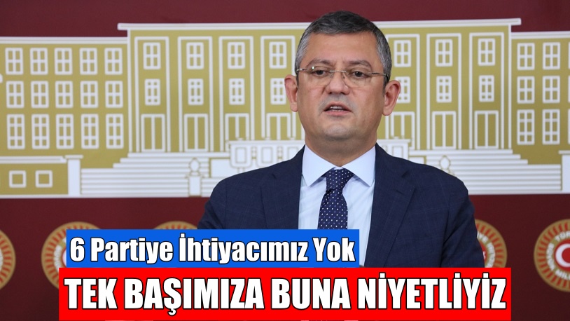 Tek Başımıza Hazırlanıyoruz