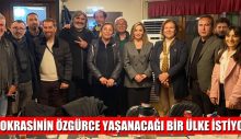 DEMOKRASİNİN ÖZGÜRCE YAŞANACAĞI BİR ÜLKE İSTİYORUZ