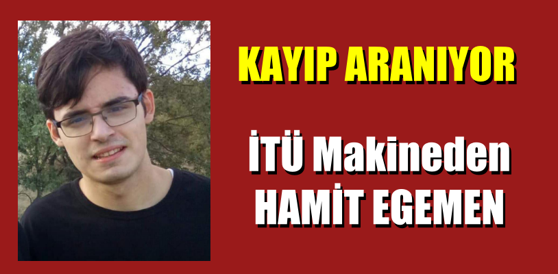 Hamit Egemen Her Yerde Aranıyor