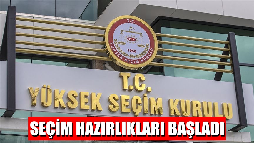 YSK’da Seçim Hazırlıkları Başladı