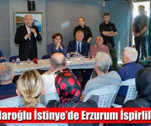 Kemal Kılıçdaroğlu İstinye’de Erzurum İspirlilerle Buluştu