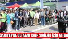 SARIYER’DE OLTALAR KALP SAĞLIĞI İÇİN ATILDI
