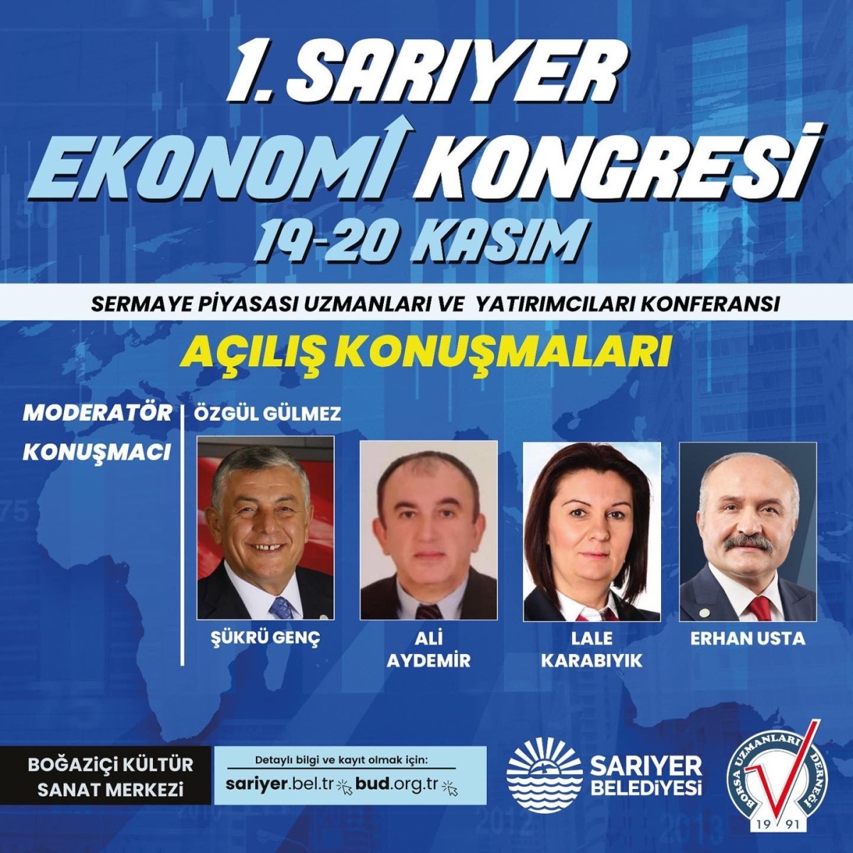 SARIYER’DE 1. EKONOMİ KONGRESİ DÜZENLENECEK