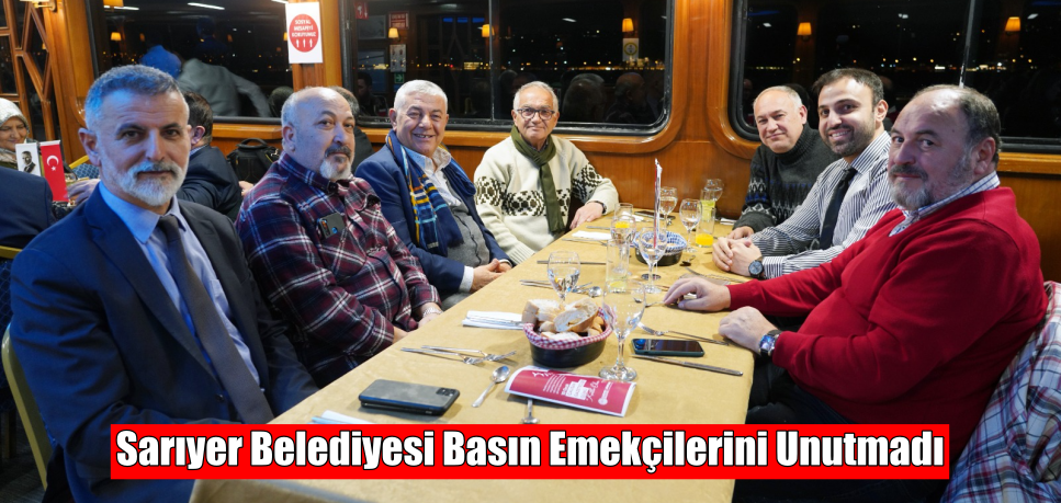 Sarıyer Belediyesi Basın Emekçilerini Unutmadı