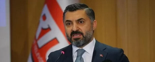 Ebubekir Şahin üçüncü kez RTÜK Başkanlığı’na seçildi